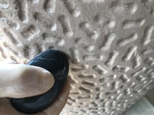 make ceramic surface pattern