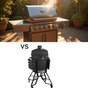 kamado vs gas grill