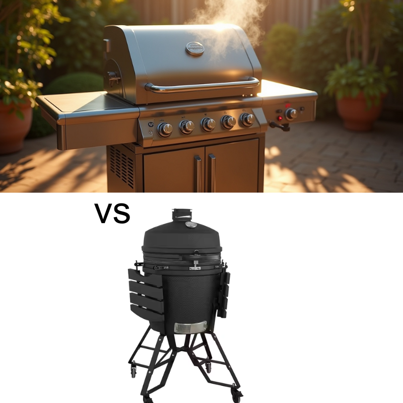 kamado vs gas grill